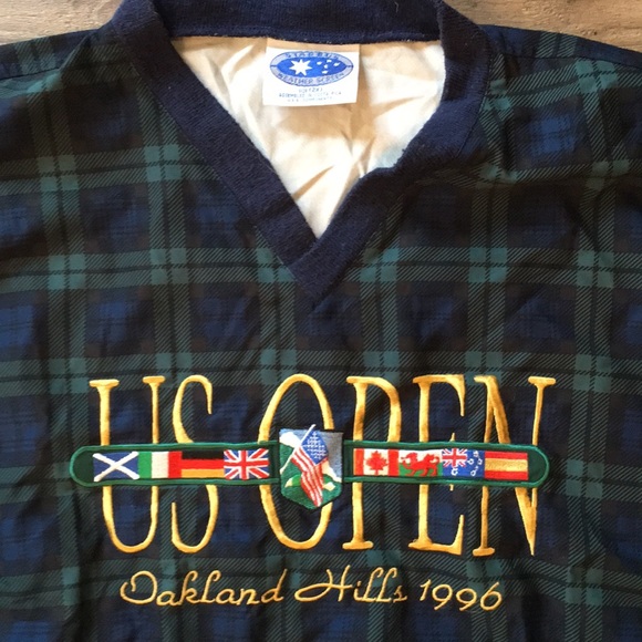 1996 US Open Oakland Hills Wind pullover jacket 2 XL - Picture 2 of 2